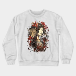 Checking out the latest illustrations and getting some serious inspiration Crewneck Sweatshirt